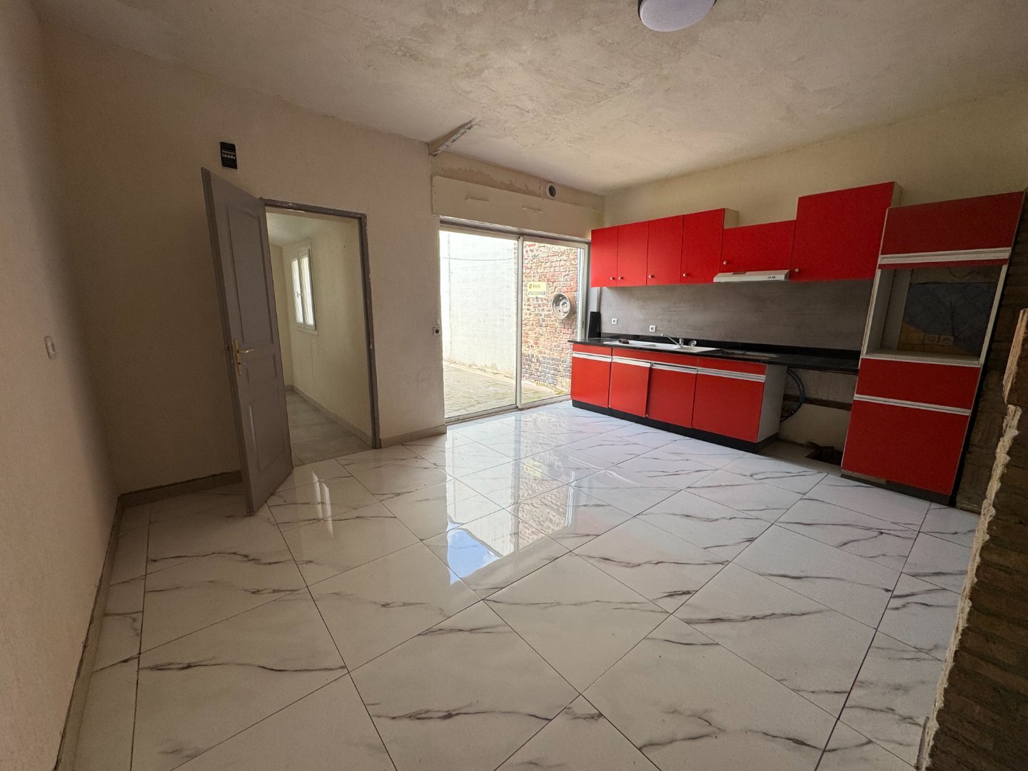 MAISON A LOUER - STRAZEELE - 92 m2 - 650€ charges comprises par mois
